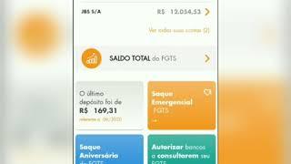 ATUALIZAÇÃO DO APP FGTS,FAZENDO SIMULAÇÃO DO EMPRÉSTIMO SAQUE ANIVERSÁRIO