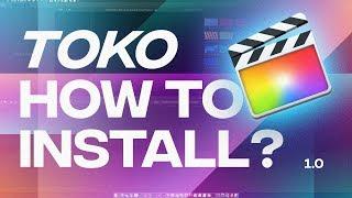 Toko Graphics Tutorial  ( How to install in Final Cut Pro X )