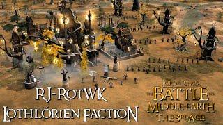 LotR BfME2 - RJ-RotWK Mod Lothlórien Faction vs Brutals #letsplay  #gameplay