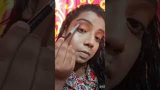 how I create this eyemakeup#ytshorts#bridelmakup#makeover by Risha#trending song#viralvideo#tutorial