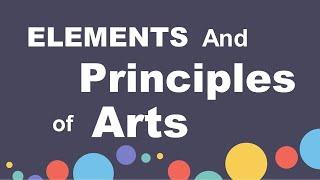 Elements & Principles Of Art (GE6)