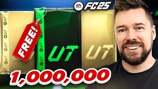 How To Get Over 1 Millions Coins of FREE Packs EAFC 25!