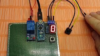 Вспомогательный контроллер ворот паркинга на Arduino.