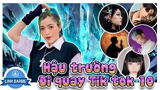 Một Ngày Cùng Team TikToker 10 - Hậu Trường Tik Tok 10 I Linh Barbie Vlog