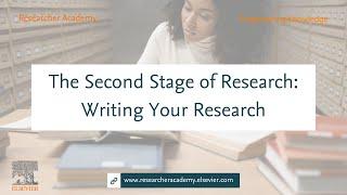 The Second Stage of Research: Writing for Research