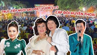 Trực tiếp Ngôi Sao Miệt Vườn là 11/5 - Cặp đôi Huyền thoại Minh Vương - Lệ Thuỷ |Khương Dừa