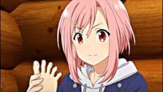 Sakura Quest - Pressure point ( Foot massage  ) Scene