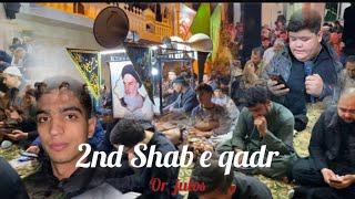 2nd SHAB E QADR & JULOS | Syedabad 2024 | | Shahadat Mola Ali a.s | Syed Younas Vlog |