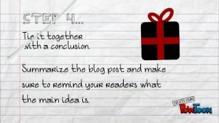 5 simple steps to write a blog (for kids)