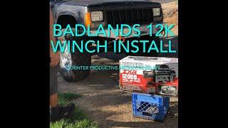 How to , Harbor Freight Badlands  ZXR 1200 lb. Winch install.