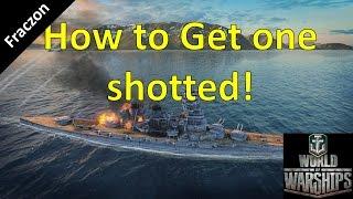 World of Warships: Battleship one shot