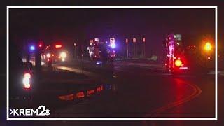 Fire crews tackle multiple spot fires along High Drive on Spokane's South Hill