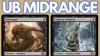 BUILDING THE PERFECT BEAST! Legacy UB Midrange Control with Nethergoyf, Strix, Emperor of Bones MTG