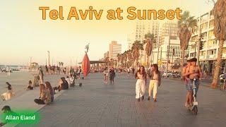 Golden Hour in Tel Aviv - A Walk Along the Sunset Promenade