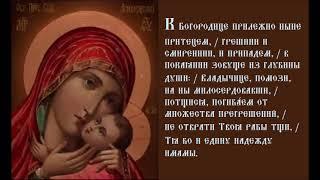 Икона Богородицы «Спасительница утопающих» (Леньковская, Новгород-Северская) Тропари Песнопение