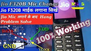 Jio F320B Mic Change | Jio F320B Mic Change Hang On Logo Problem Solve | Jio F320B Digital Mic Chang