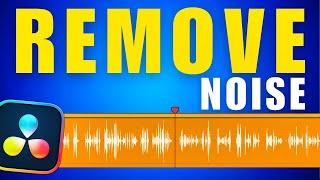 How to REMOVE Background AUDIO NOISE in DaVinci Resolve Studio | Tutorial Voice Isolation