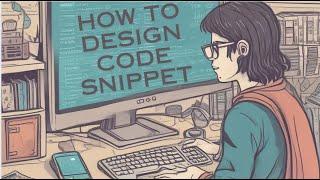 How to design code snippets  in 30 seconds