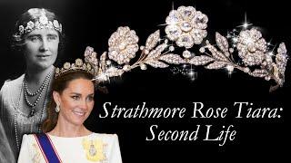 The Rare Strathmore Rose Tiara Makes its Unforgettable Comeback on the Princess of Wales