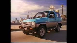 TVC - Daihatsu Feroza 4WD Car (1991)