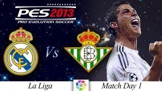 [TTB] PES 2013 Master League Series - Real Madrid Vs Real Betis - Match Day 1 - Absolute Bullet!