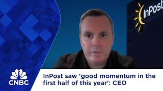 InPost saw 'good momentum in the first half of this year': CEO