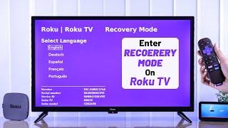 Roku TV's How to Enter Recovery Mode!