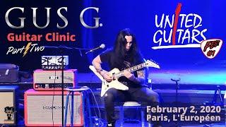 Gus G. Guitar Clinic - United Guitars Fest 2020 (February 2) - part Two