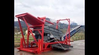 200 TPH Oscillating Screen Gold Wash Plant