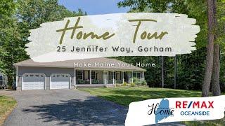 Real Estate for sale in Maine video | 25 Jennifer Way Gorham