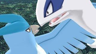 【249Vore Poke No.26】Lugia's stomach inflation story prologue 3/3 *vore*,*inflation*