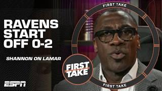 Shannon Sharpe is VERY DISAPPOINTED with Lamar Jackson and the Baltimore Ravens  | First Take