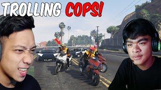 INTENSE 'TROLLING COPS' Using ADV, CLICK and AEROX in INTRACON CITY! ft. @EricsonPauloYT||Karlitzz