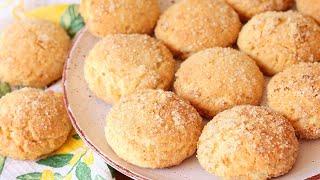 Tender, crumbly lemon cookies with filling. Cookie recipe.