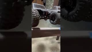 LCG vs stock Mini Crawler #scx24 #rc #axial #bellydragger