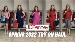 JC PENNEY SPRING 2022 TRY ON HAUL | FASHION OVER 40