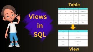 Why Do we need Views in SQL? | What are views in SQL? | Views in animated way