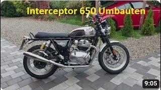 Royal Enfield Interceptor 650 Meine Umbauten