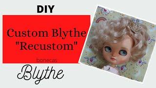 D.I.Y.: Blythe Custom - Remoção da Maquiagem -  Recustom