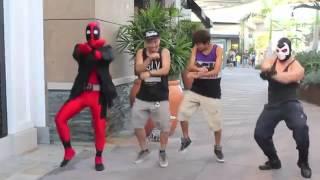 DeadPool Dance Vs PSY Gangnam Style (강남스타일)