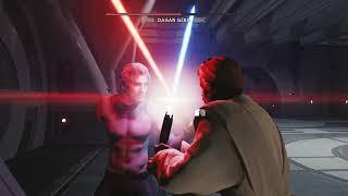 Obi Wan Fights Jedi Who Has Fallen