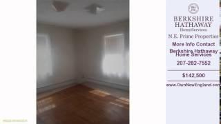 Homes For Sale Biddeford ME Real Estate $142500 1008-SqFt 2-Bdrms