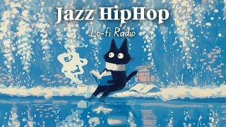 Snow Drops ️ Jazz Lo-fi Radio / Winter Chillhop Playlist