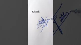 Akash signature style #stylishsignature #art