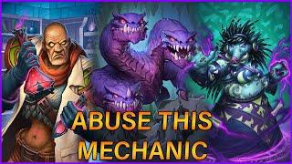Kooky + Necrolyte = Free Stats | clawsHS Highlights | Hearthstone Battlegrounds