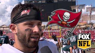 Baker Mayfield after Buccaneers' victory vs. Eagles: 'Everybody locked in'