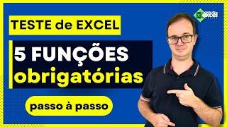 5 Funções Obrigatórias para Testes de Excel em Entrevista de Emprego