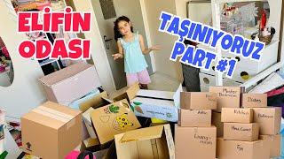 TAŞINIYORUZ !! PART 1 !! |ELİF SİNEMİN ODASINI TOPLADIK !!