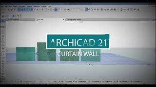 [PREVIEW] ARCHICAD 21 CUSTOM CURTAIN WALL PANEL - BRICK - CONCRETE