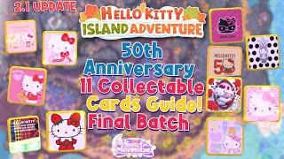 Where to Find the Last 11 Hello Kitty Cards in Hello Kitty Island Adventure!